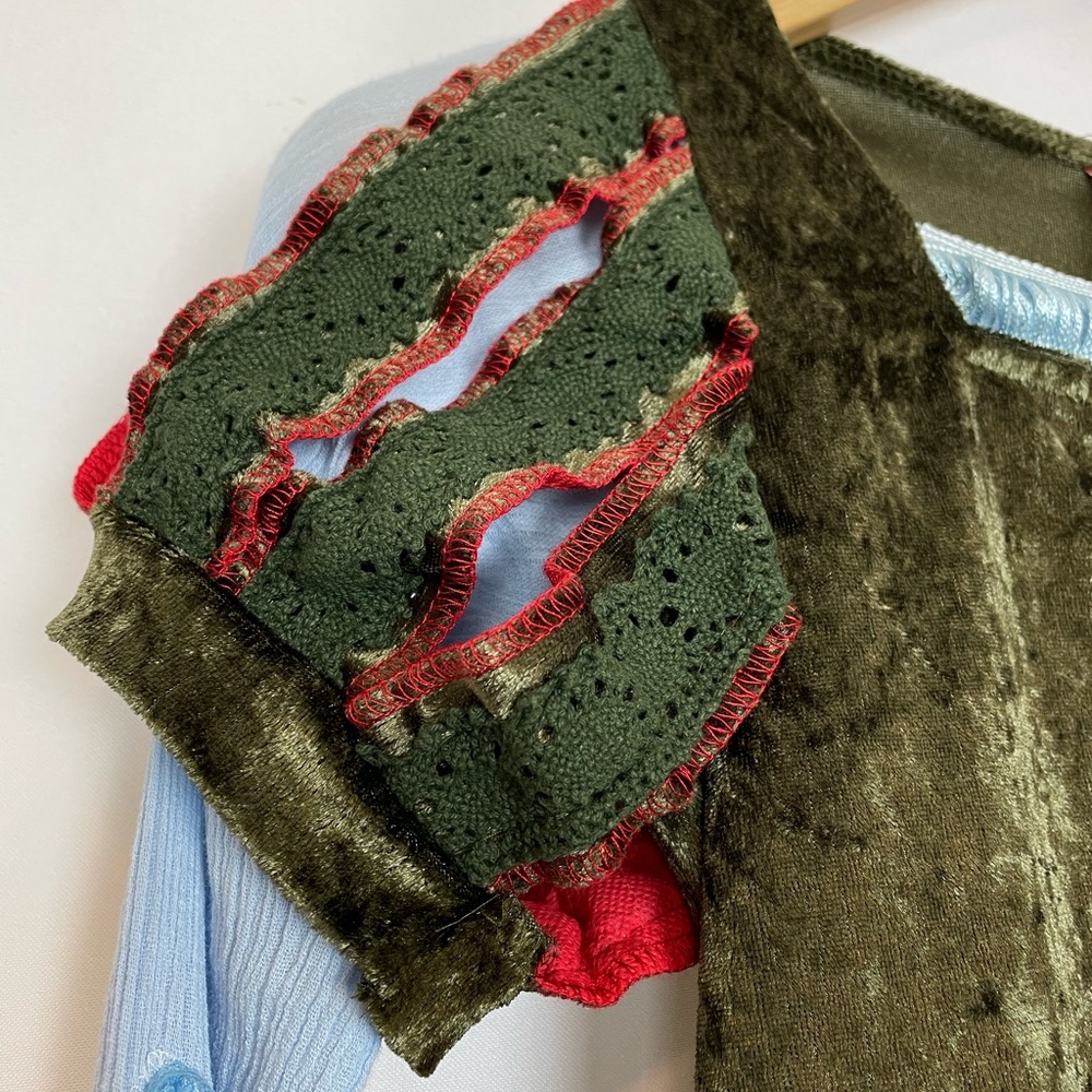 Snow White and the Huntsman Costume Dress Disney Child Kids Med Velvet Halloween - Picture 6 of 11